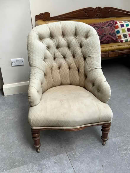 Photo of free Antique Armchair (Rathmines, Belgrave Square) #1