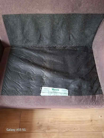 Photo of free L shaped 3 seater and 2 seater brown seatees (Woodhey CH42) #4