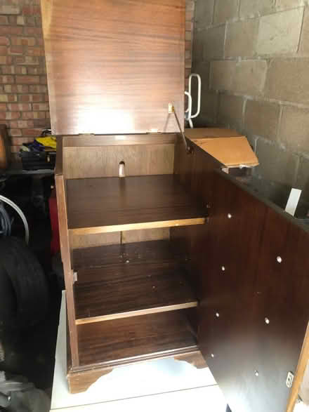 Photo of free Small solid wood cabinet (Hedon HU12) #3