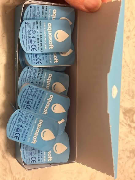 Photo of free Aqua soft Contact Lenses -3.25 (La Tijera Village) #2