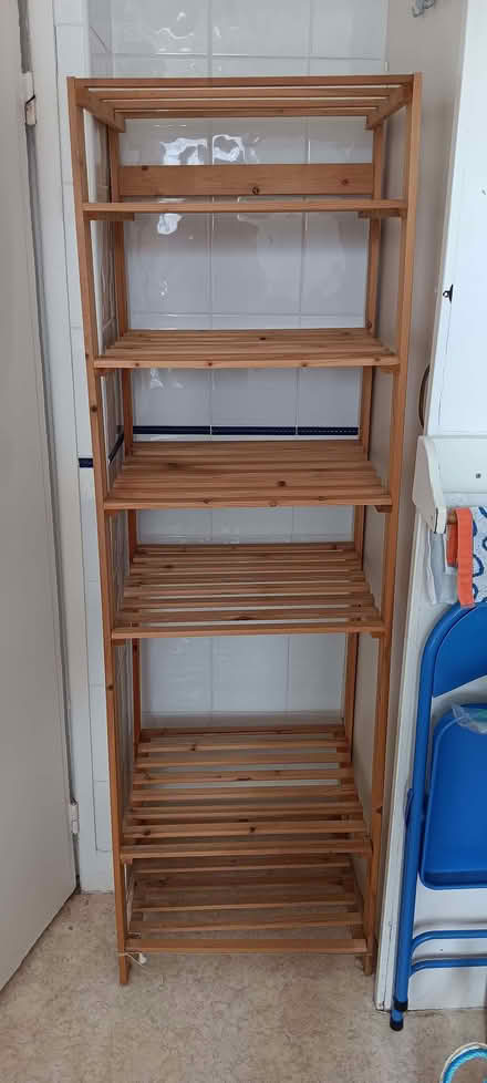 Photo of free Wooden shelving unit (Seven Dials BN1) #1