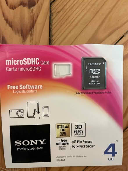 Photo of free Sony micro adapter (OX4 3) #1