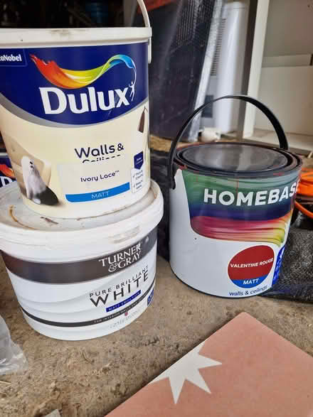 Photo of free paint. various colours/amounts (Fromefield BA11) #2