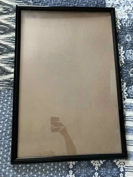 Photo of free plastic frame 17" x 25" (NE Pleasanton) #1