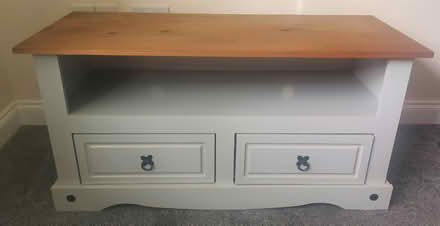 Photo of free Dunhelm Grey Wooden TV Unit (Kinson Village Green Stocks BH10) #1