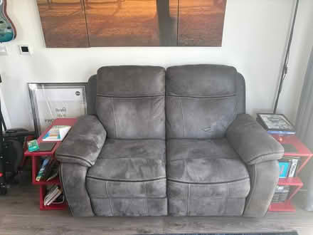 Photo of free 2 seater sofa electric reclining (TN23) #1