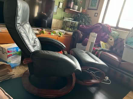 Photo of free Ponsford Recliner & Footstool (Frecheville S12) #1