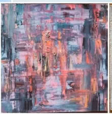 Photo of free #12 Abstract in Red (North side of Elmhurst) #1