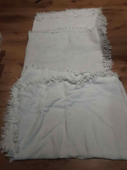 Photo of free White cotton throws (Warton LA5) #1