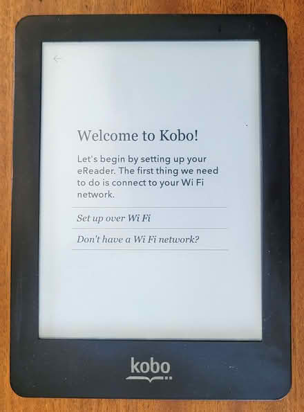 Photo of free Kobo Glo black&white eReader (Sandford, near Crediton) #1