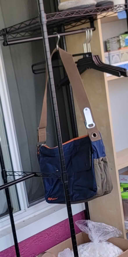 Photo of free Blue Messenger Bag (West 7th) #1