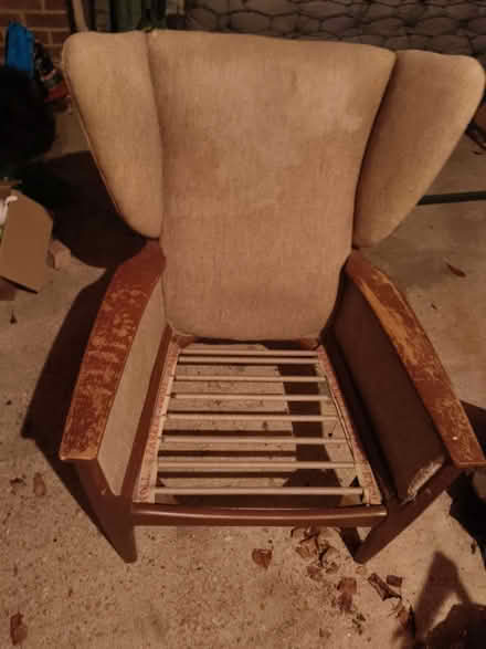 Photo of free Old Parker Knoll armchair (Willingdon BN21) #1