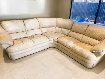 Photo of free High-Back Leather Sofa (Harrisdale 6112) #1