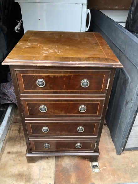 Photo of free Small solid wood cabinet (Hedon HU12) #1