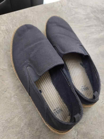Photo of free M&S - Navy Blue Espadrilles Size 10 (Ilford IG1) #1