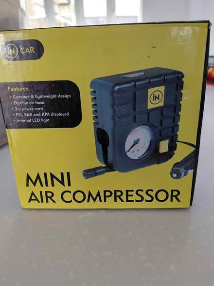 Photo of free Mini car air compressor (Middlewood S6) #1