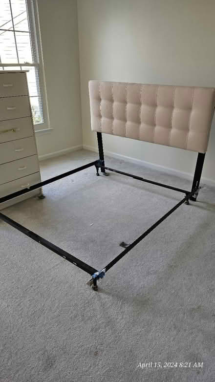 Photo of free Queen size bed, frame & headboard (Germantown, MD) #1