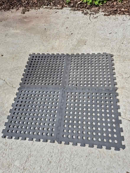 Photo of free Four interlocking outdoor mats (Berrynarbor Ilfracombe) #1