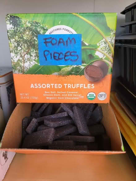 Photo of free Small Foam Pieces (West 7th) #1