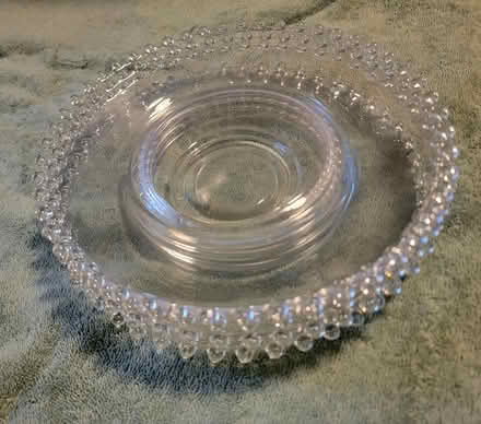Photo of free 4 Glass Circle Plates (West 7th) #1