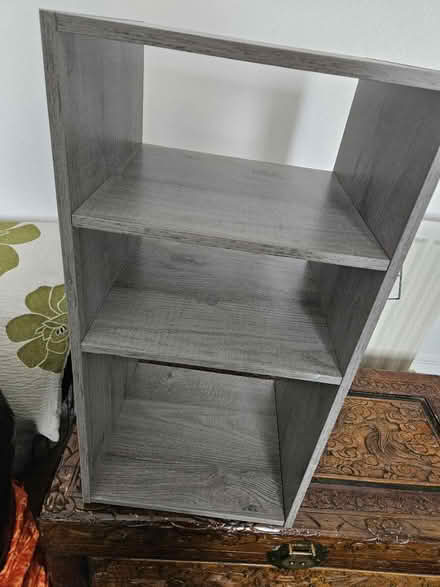 Photo of free Grey small bedside shelves x2 (TN34) #2