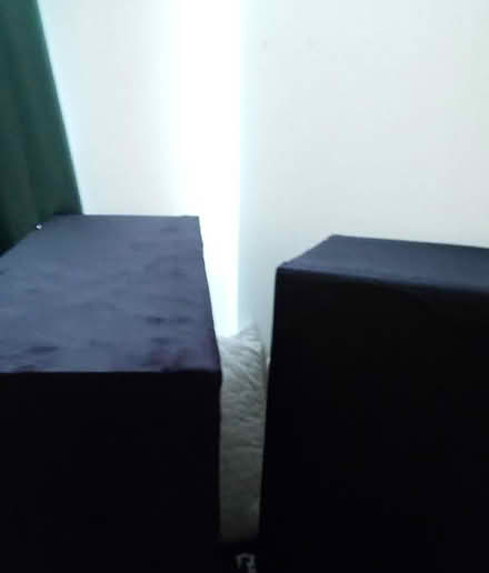 Photo of free Double divan bed base with storage and headboard (Buttershaw BD6) #4