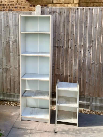 Photo of free Two shelving units (Bradville MK13) #1