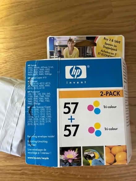 Photo of free HP Tri-Colour aiming Cartridge ( 57 ) (Hertford SG14) #2