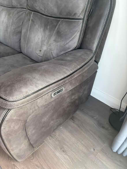 Photo of free 2 seater sofa electric reclining (TN23) #3
