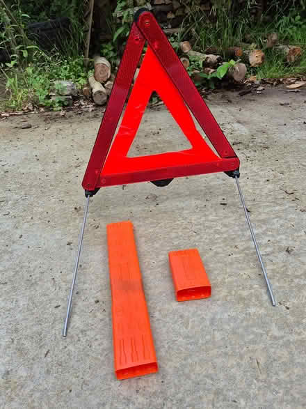 Photo of free Car Warning triangle (Berrynarbor Ilfracombe) #1