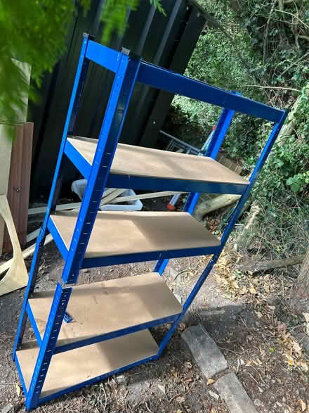 Photo of free Garage/utility metal self unit (Norton LD8) #1