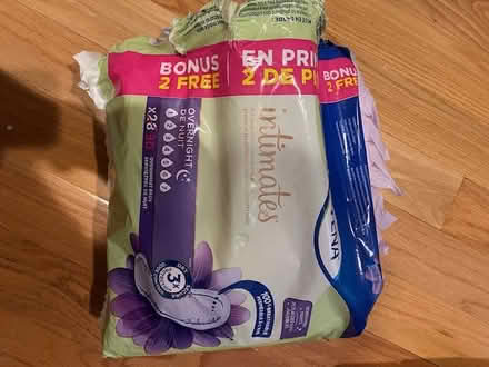 Photo of free Overnight Pads for Women (Near Slaters Lane.) #1