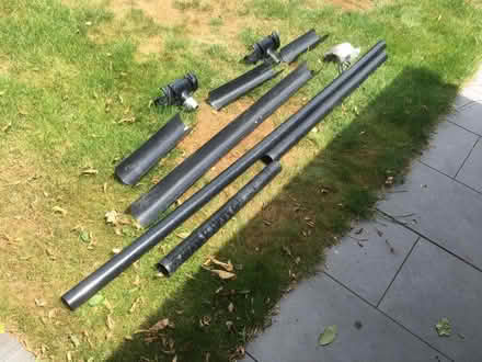Photo of free Black Guttering Odd Bits (Yateley GU46) #2