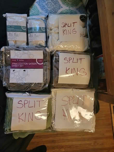 Photo of free Split King Bedding (West 7th) #2