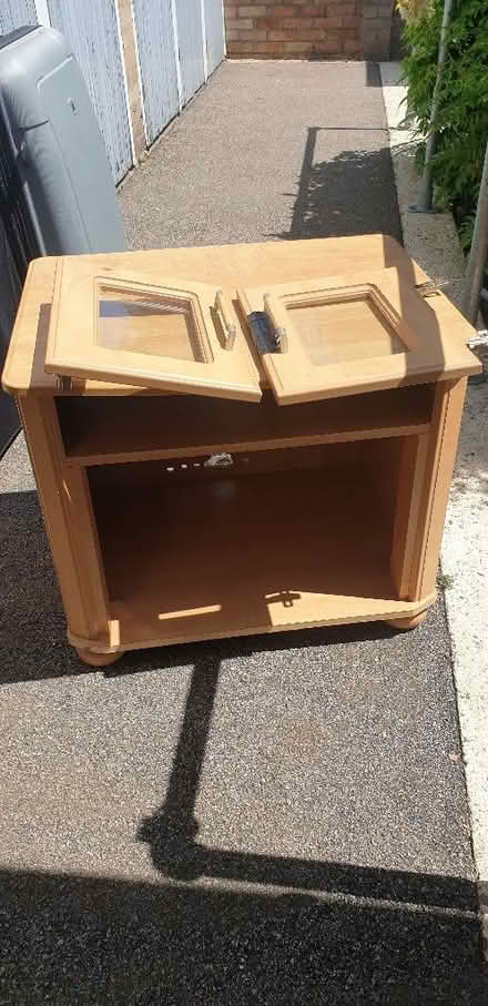 Photo of free Wood TV Cabinet (Harold Wood RM3) #3