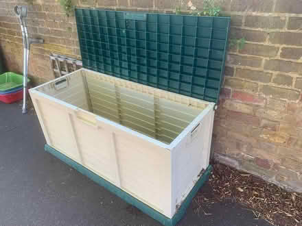 Photo of free Garden storage bench/container (West Molesey.) #2
