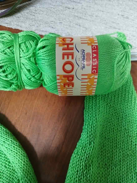Photo of free Half knitted jumper (Thornton heath) #1