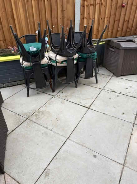 Photo of free Cafe chairs (Knotty ash Liverpool) #2