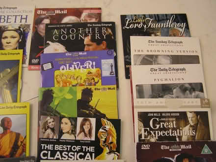 Photo of free 18 Misc DVDs (free from Telegraph) (West Moors) #4