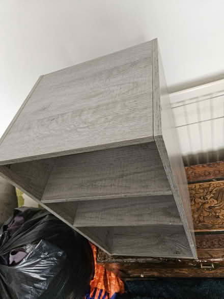 Photo of free Grey small bedside shelves x2 (TN34) #3