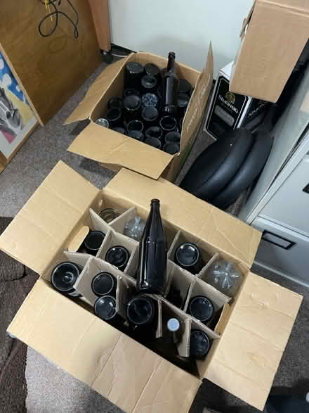 Photo of free Homebrew beer bottles, clean, brown (auchterarder PH3) #3