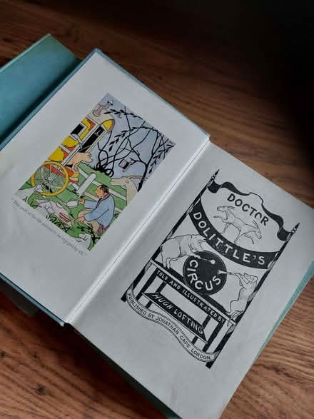 Photo of free 4 vintage Doctor Dolittle hardback books (Seven Dials BN1) #4