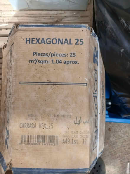 Photo of free Hexagonal wall/floor tiles (Thornton heath) #3