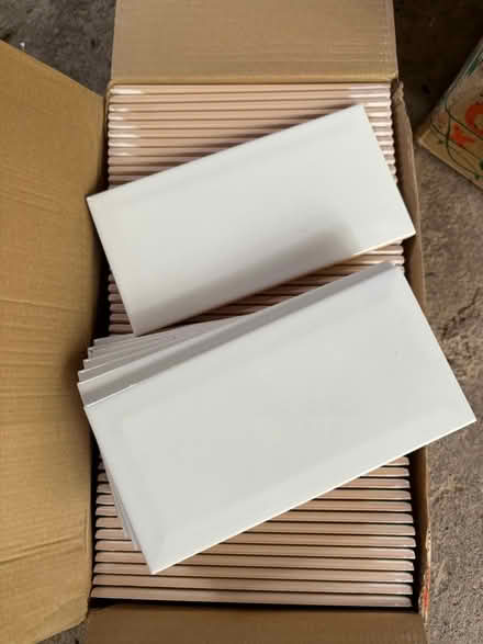 Photo of free 10cm x 20cm white wall tiles (Widcombe) #1