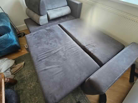 Photo of free L shaped Sofa Bed with Storage *tlc (Bexley DA5) #2