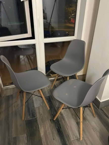 Photo of free Table and three chairs (Belmayne d13) #3