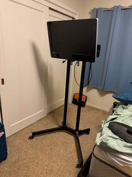 Photo of free Rolling TV stand with TV (San Jose California) #2