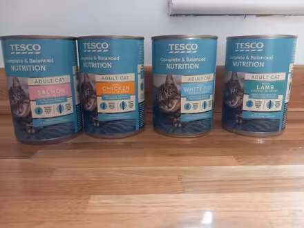Photo of free 4 tins tesco cat food (Mold CH7) #1