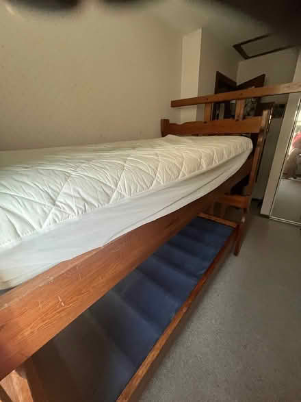 Photo of free Very solid bunk beds with ladder (North Naperville) #3