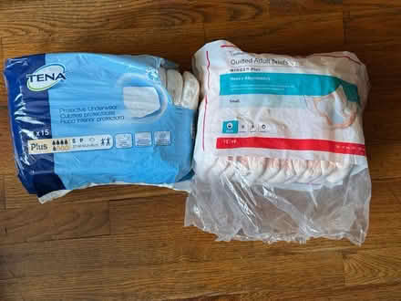 Photo of free Adult Diapers Size Small (Clason Point Bronx NY) #1